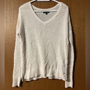 AMERICAN Eagle Wool Blend Open Knit Oversized Sweater